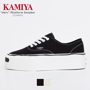 KAMIYA J~ Xj[J[ Herc Platform n[N vbgtH[ Vulcanize Sneaker G15FW701 Y fB[X  C uh   [eN [Jbg LoXXj[J[ JWAV