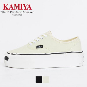 KAMIYA J~ Xj[J[ Herc Platform n[N vbgtH[ Vulcanize Sneaker G15FW701 Y fB[X  C uh   [eN [Jbg LoXXj[J[ JWAV