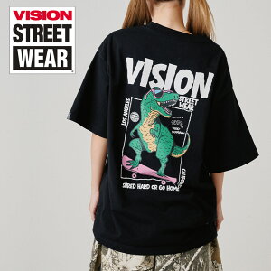 VISION STREET WEAR ���B�W�����X�g���[�g�E�F�A T�V���c �����Y ���f�B�[�X ���� ���� �X�P�{�[ �o�b�N�v�����g �v�����gT�V���c �A���J�W ������� ������� �u�����h ���킢�� ���� �� ���F 
