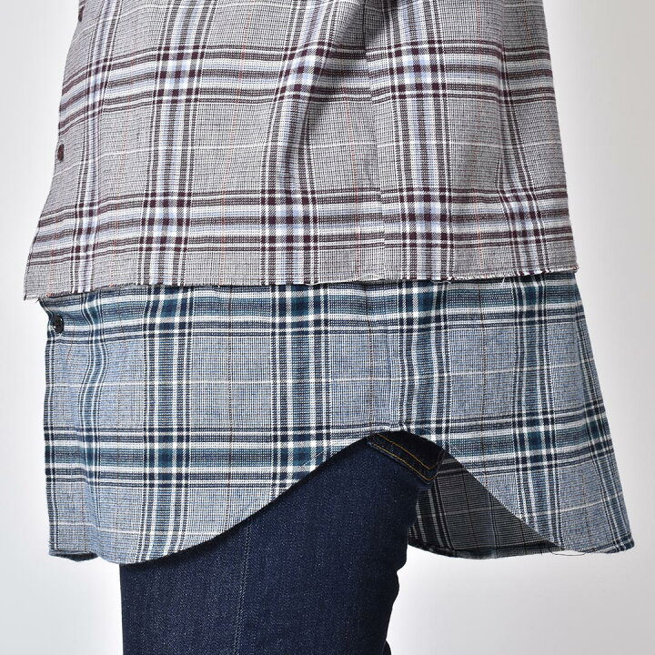 楽天市場 メアグラーティア シャツ ネルシャツ メンズ レディース おしゃれ ブランド Meagratia フランネルシャツ カジュアルシャツ 長袖 チェック レイヤード 重ね着 ワイド ゆったり 注目 人気 コレクション ランウェイ ボルドー ネイビー アウトレット 在庫処分 22