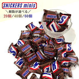 スニッカーズ ミニ 送料無料 ミニチュア お菓子 チョコレート ハロウィン ばらまき マースジャパン コストコ
