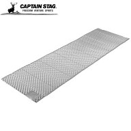 キャプテンスタッグ キャンプマット IXPE フォームマット 56x186cm 116×183cm アルミ加工 収納バッグ付…