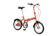 楽天市場】ミニベロ（カラーオレンジ）（小径自転車・ミニベロ｜自転車 