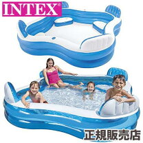 楽天市場】intex スイムセンターファミリーラウンジプール 229 66cm 