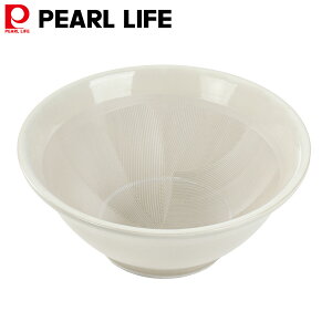 パール金属 すり鉢 8号 日本製 カラー白マット シリコーンゴム付 すりばち C-2780