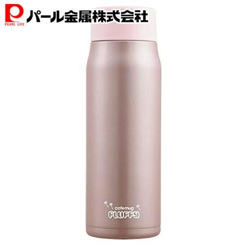 パール金属 軽量 マグボトル 500ml ピンク 保温 保冷 カフェマグフラフィ HB-5974