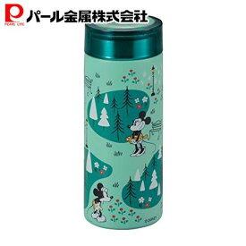 パール金属 水筒 マグボトル ディズニー スマートパーソナルボトル 200ml 軽量 真空二重構造 保温 保冷 ミッキー＆ミニー 待ち合わせ