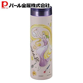 パール金属 水筒 マグボトル ディズニー スマートパーソナルボトル 300ml 軽量 真空二重構造 保温 保冷 塔の上のラプンツェル ドローイング