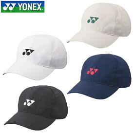 ヨネックス テニス ユニキャップ 帽子 男女兼用 ユニセックス UVカット 背面マジックテープ式 ソフトテニス バドミントン YONEX 40095