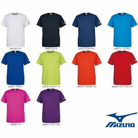 ミズノ Tシャツ 男女兼用 32JA8156 陸上競技 ウエア Tシャツ ポロシャツ メール便可