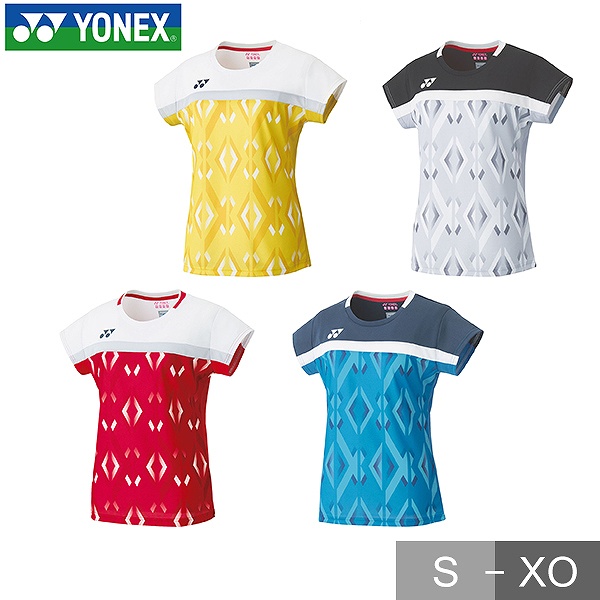 YONEX  ヨネックス ウィメンズ ゲームシャツ 20528 テニス レディース 女子 メール便可 日本バドミントン協会審査合格品