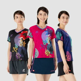 モダンフラワーシャツ（女子用）【発送後の返品・交換不可】