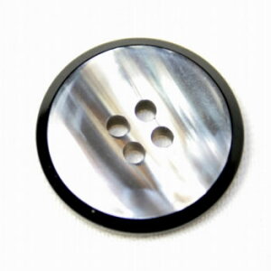 【スーツボタン専門店】高級スーツジャケット用ボタン 9070 OR-(オーロラ2) 22mm COLOR.95ライトグレー系(20mmの替えとして利用可能)