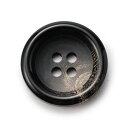 【メール便120円】水牛ボタンK-150(COLOR.8)黒 20mm(W85121)老舗テーラー御用達スーツボタン専門店の高級ボタン