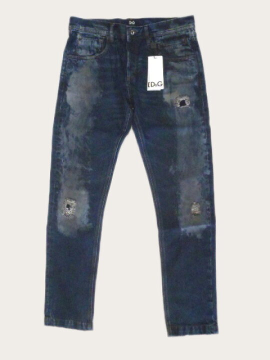 楽天市場】メンズ ドルチェ＆ガッバーナ D&G ダメージジーンズ R50752 