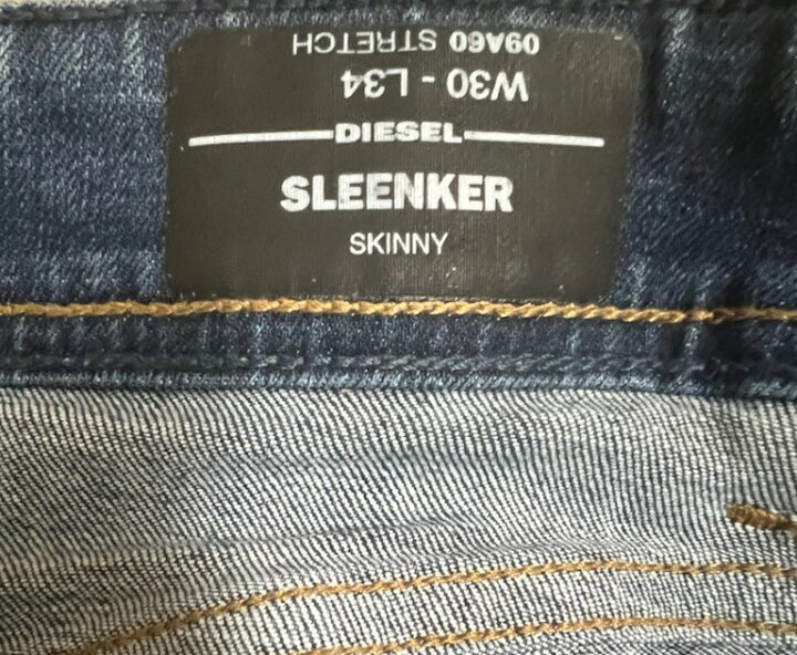 楽天市場】メンズ ディーゼル ストレッチ スキニー ジーンズ SLEENKER 