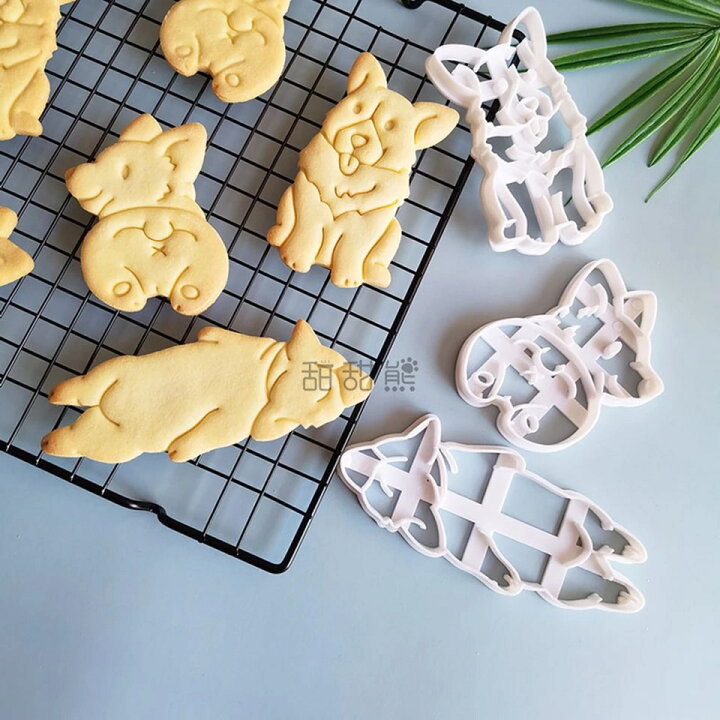 3点セット クッキー型 ワンちゃん 犬 ドッグ わんちゃん 可愛い かわいい クッキー お菓子作り 製菓 コーギー セール 登場から人気沸騰