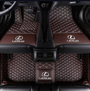 tA}bg NTXV[YZ_2005-2024N̎J[ybĝ߂4F̊vԂ̃tA}bg 4 Colors Leather Car Floor Mats for Lexus Series Sedan 2005-2024 Auto Carpets