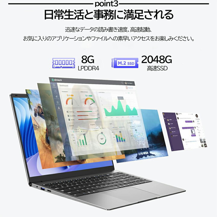 楽天市場】パソコン ノートパソコン office付き 第10世代 CPU 14.1 型 