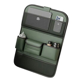 ＼楽天スーパーSALE 半額！／シートバックポケット テーブル付き 車用収納ポケット 多機能 車載 シートバックポケット 後部座席収納 カーシート バックバッグ 子供連れ カー用品 家族 大容量 防水 防汚 車用品 旅行 水筒 ボトル 収納 キッズ 蹴り ドライブ