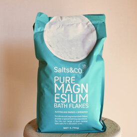 大容量バスソルト 3.75kg【ピュア・マグネシム・バスフレークス】Salts&Co._ヒマラヤの塩/入浴剤/バスケア/Epsom