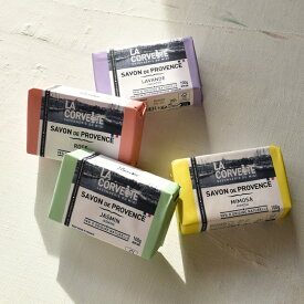 サボン・ド・プロヴァンス LA CORVETE 植物性フレグランスソープ 石鹸_100g/バスケア