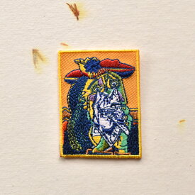 ピカソ「泣く女」"The_Weeping_Woman"ワッペン/アイロン糊付き/名画/刺繍/手芸