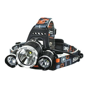 �y���������z�����d�� LED�w�b�h���C�g 3���[�h �Y�[�������\ 1800LM CREE XML T6 �w�b�h�����v �h�� ���߉� ������ �y�� ��d �w�����b�g �A�E�g�h�A ���]�� �h�� �h�� ���邢 �ЊQ �΍� �ы� �_