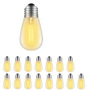 LED�d�� LED�N���A�d�� 16�Z�b�g ����E26 �F���x2700k �t�B�������g�d�� �S����150lm 15W�`���� �G�W�\�������v ����d��1W �d���F