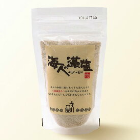 海人の藻塩 100g スタンドパック 海藻浸漬法藻塩 あまびとのもしお ホンダワラ (送料別)