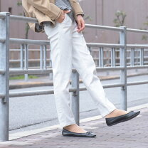 楽天市場】イージーパンツ（カラーホワイト）（レディースファッション  