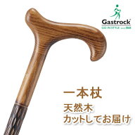 杖 ステッキ 木製 ストレート 一本杖 ドイツ製ガストロック スタンダード ステッキ NO.10 【素材： ブナ…