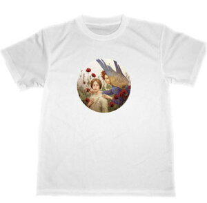 トーマス・クーパー・ゴッチ ドライ Tシャツ The Message 名画 絵画 Thomas Cooper Gotch