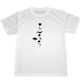 らんちゅう　ドライ　Tシャツ　書道　金魚　グッズ　漢字　KANJI