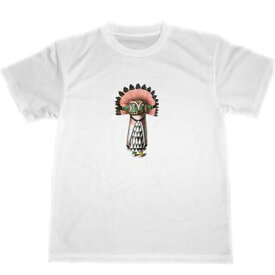 カチナドール　2　ドライTシャツ　ホピ族　インディアン　ネイティブアメリカン　魔除　精霊