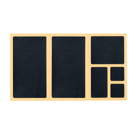 【送料無料】 破れにくいダウン用補修シール　黒