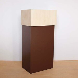 【送料無料】W CUBE 30 ダブルキューブ30 カバー付ダストボックス (約30L) YK15-011 BR