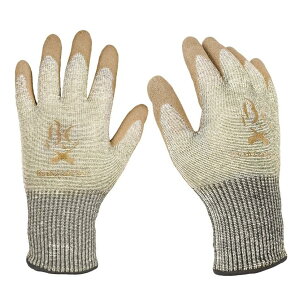 【送料無料】BushCraft ブッシュクラフト 防刃グローブ L 薄手 タン