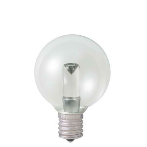 【送料無料】ELPA LED装飾電球 ミニボール球形 E17 G50 クリア昼白色 LDG1CN-G-E17-G265