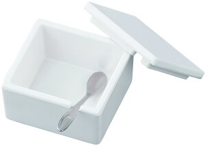 【送料無料】福井クラフト メラミン薬味箱(セット)白グロス 80304110