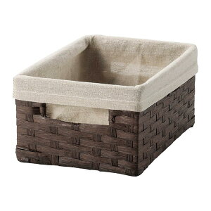 【送料無料】ペーパーバスケット ブラウン 58-87BR