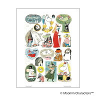 【送料無料】MOOMIN(ムーミン) カラーミニポスター すごろく原画 PTK040054