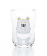 【送料無料】tupera tupera×つよいこグラス つよいこグラスM しろくまのパンツ 185ml 6231