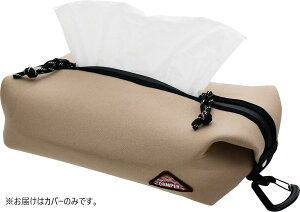 【送料無料】CAMPER ボックスティッシュポーチ BEIGE A474BE