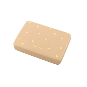 【送料無料】フラワーリング 小物入れ ドットパターン GKO0027-BE(ベージュ)