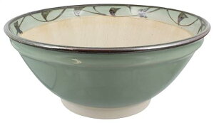 【送料無料】うつわ魯庵 青磁唐草尺すり鉢 523-0018