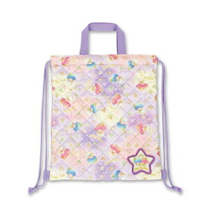 【送料無料】キルトナップサック サンリオ キキララ リトルツインスターズ 120837