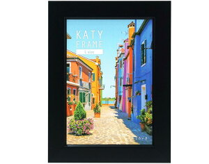 【送料無料】ケイティフレーム L判 ブラック 106-850