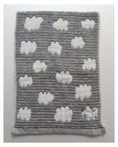 【送料無料】エレファントインファント エレファント メレンゲガーゼ フェイスタオル ELMG-100 GY ハリネズミ