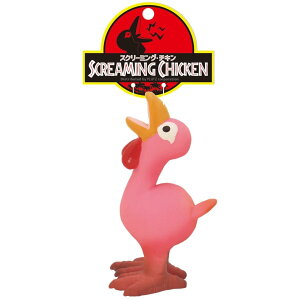 【送料無料】PLATZ プラッツ 犬用おもちゃ スクリーミングチキン ピンク PZ10131